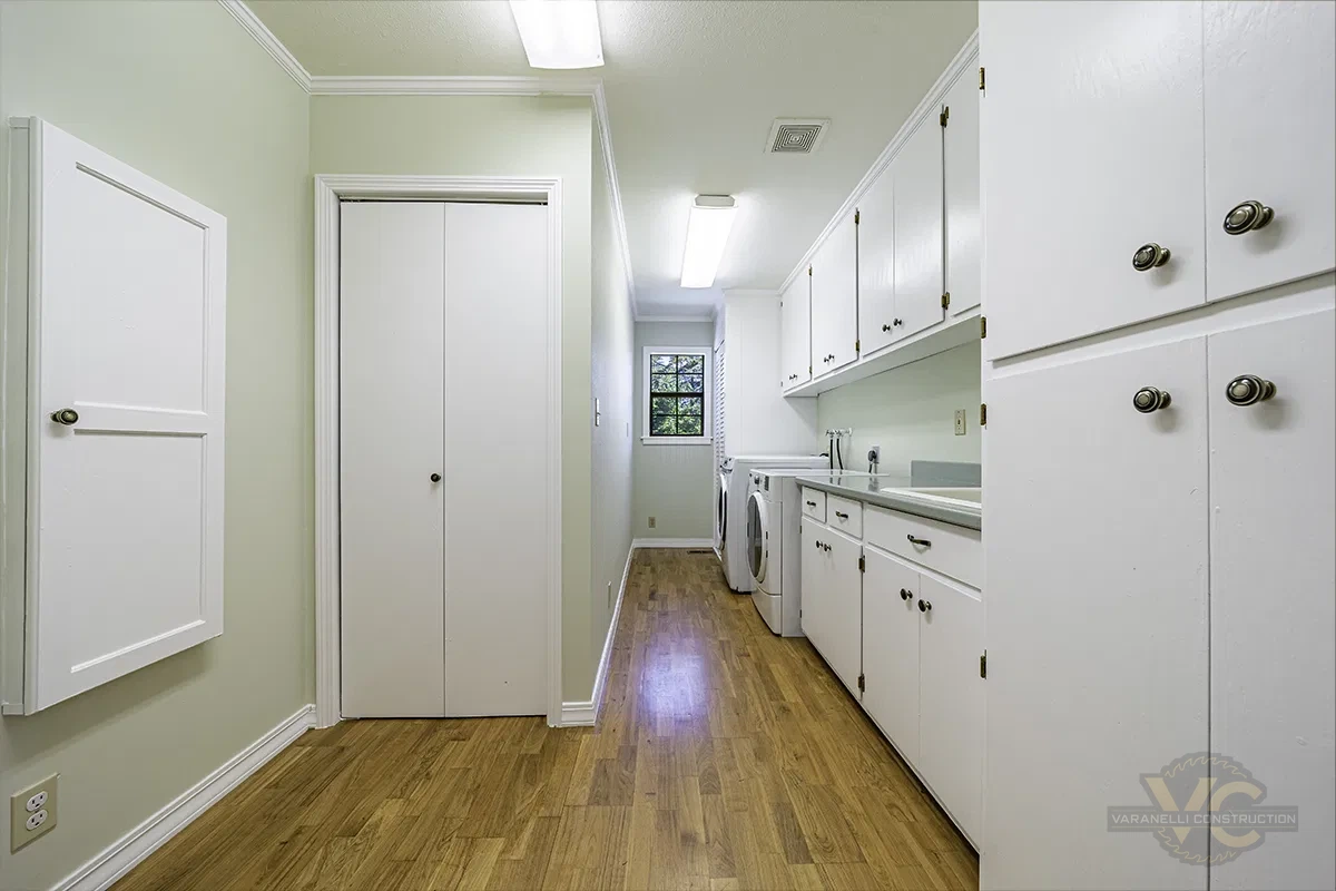 Laundry room renovation by Varanelli Construction